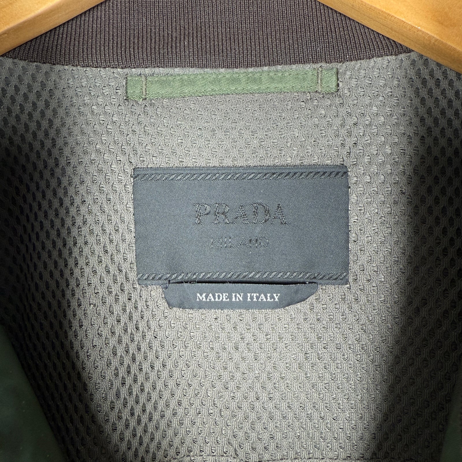 Prada Nylon Bomber Jacket