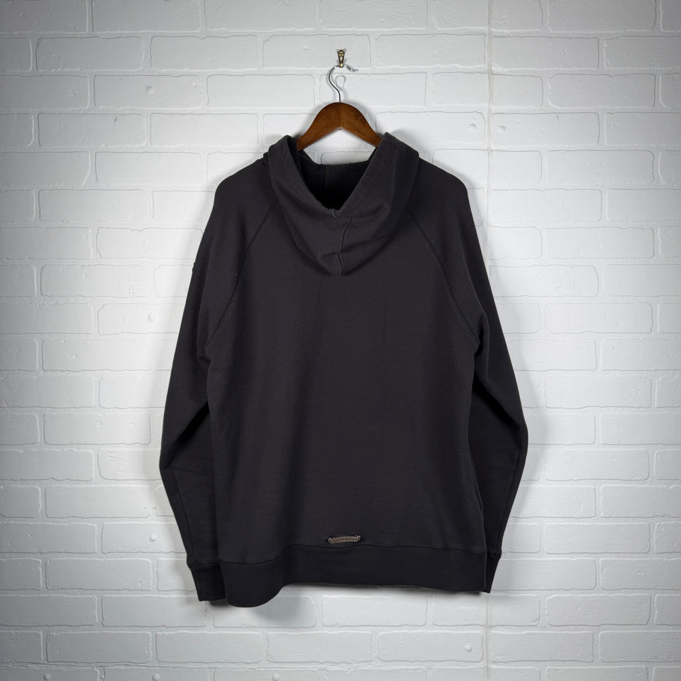 Chrome Hearts Black Triple Cross Patch Paper Jam Hoodie