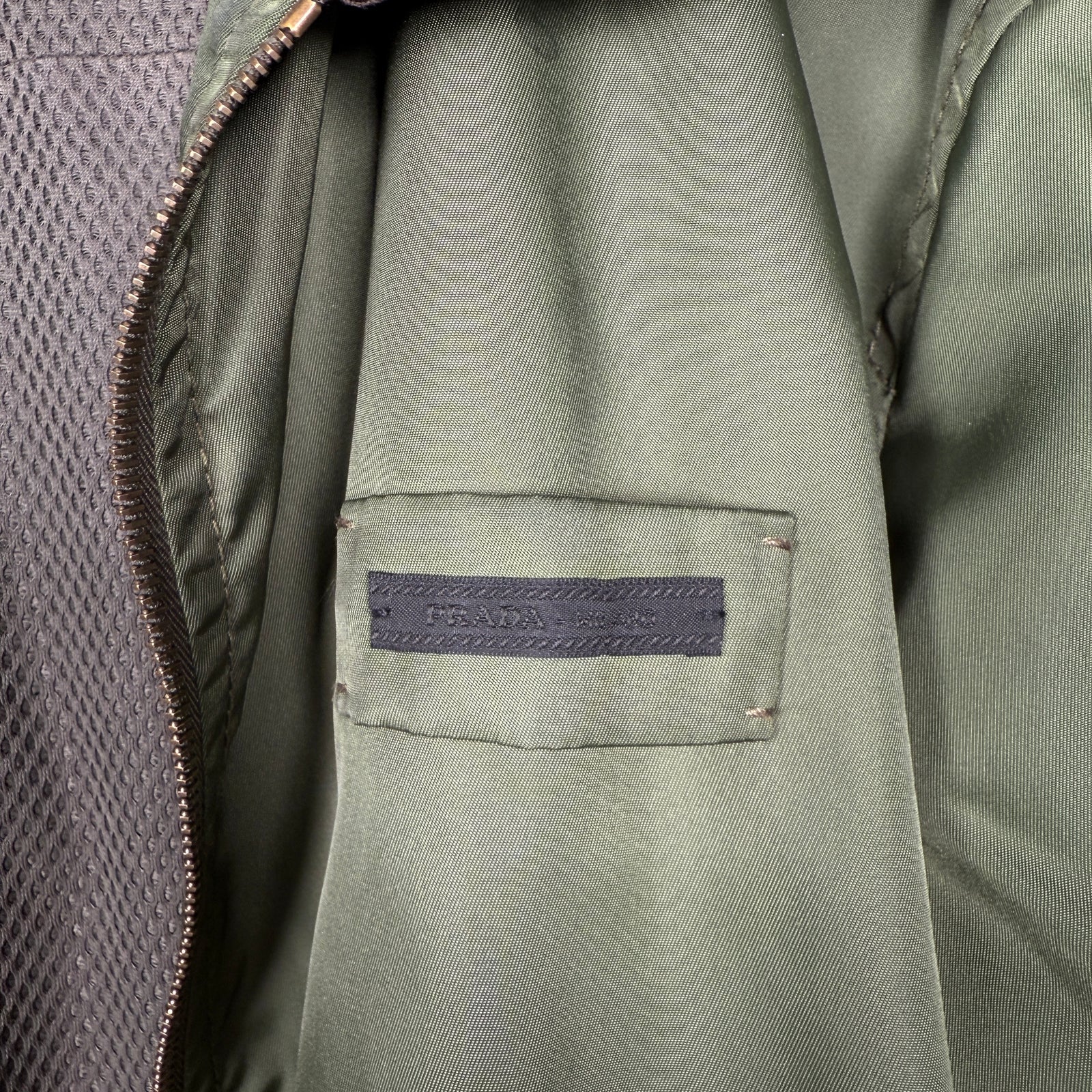 Prada Nylon Bomber Jacket