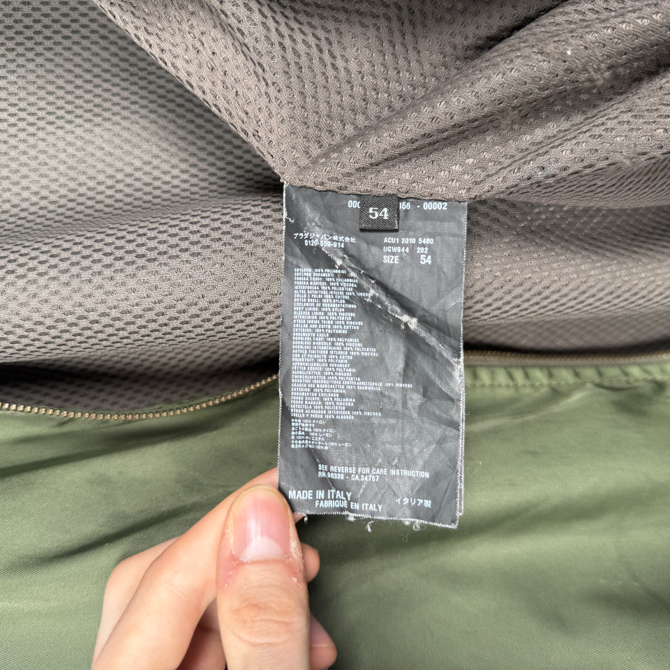 Prada Nylon Bomber Jacket
