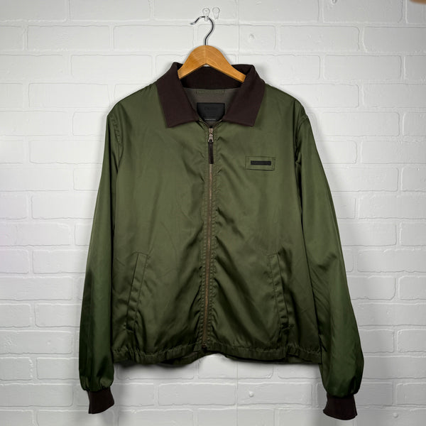 Prada Nylon Bomber Jacket