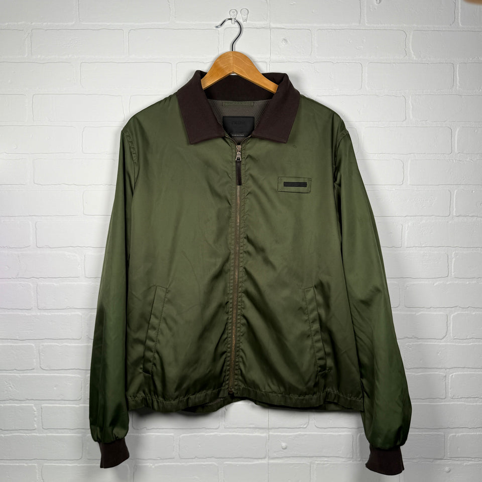 Prada Nylon Bomber Jacket