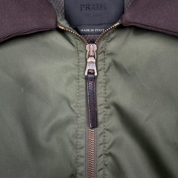 Prada Nylon Bomber Jacket