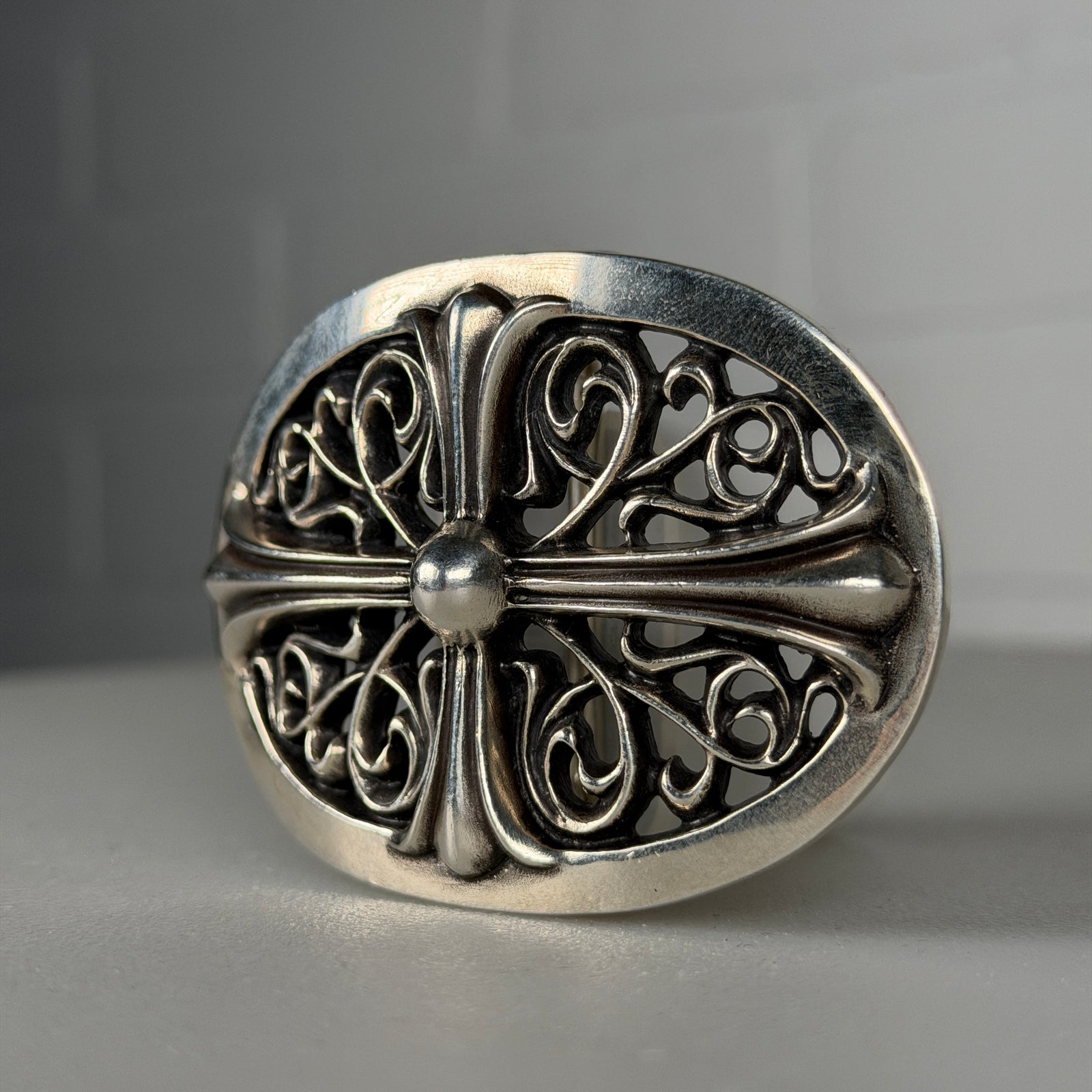 Chrome Hearts Oval Belt Buckle