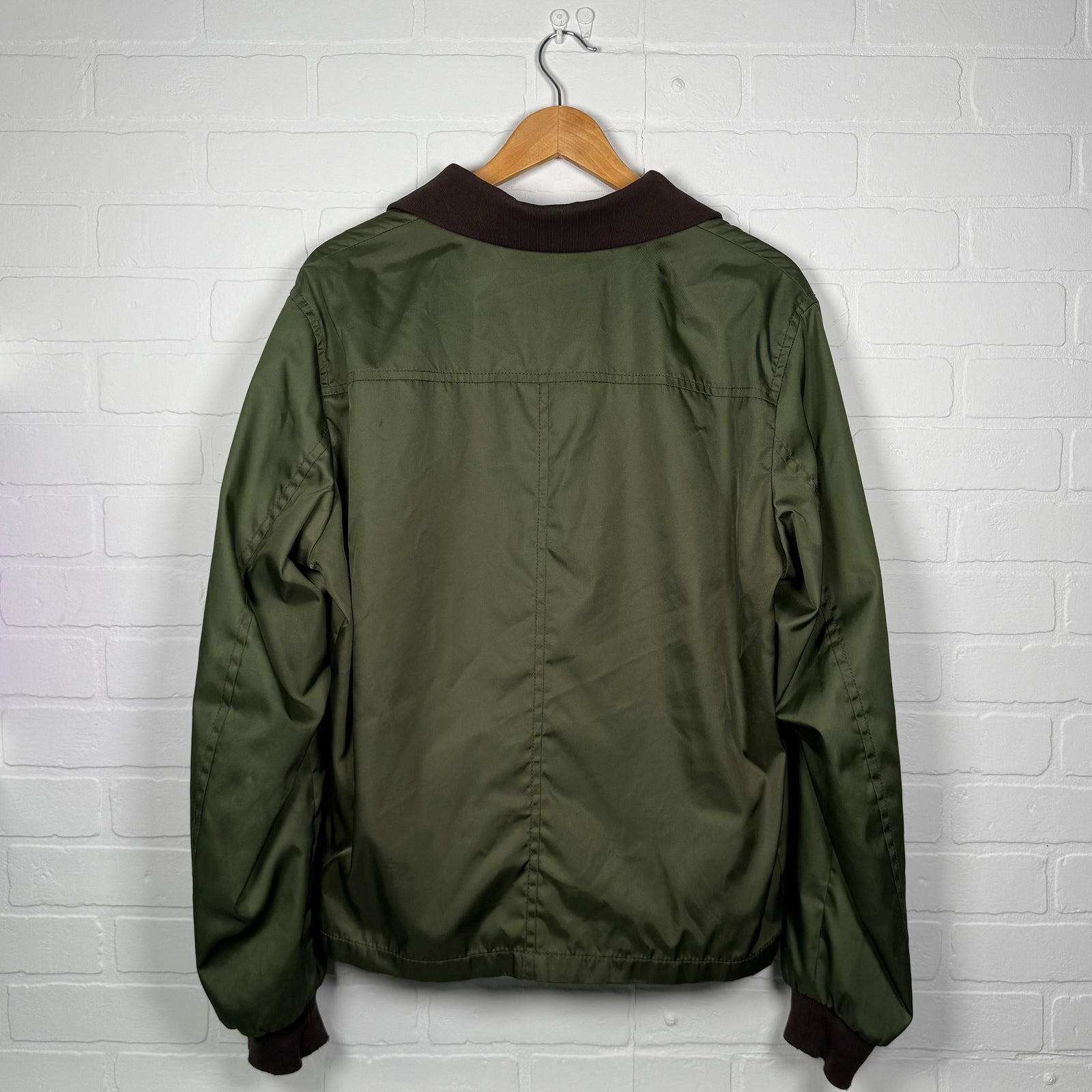 Prada Nylon Bomber Jacket