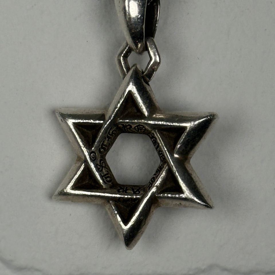 Chrome Hearts Star of David Pendant