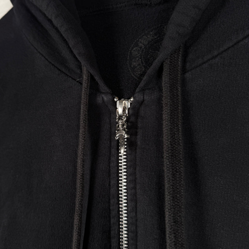 Chrome Hearts Floral Horseshoe Zip Up Hoodie