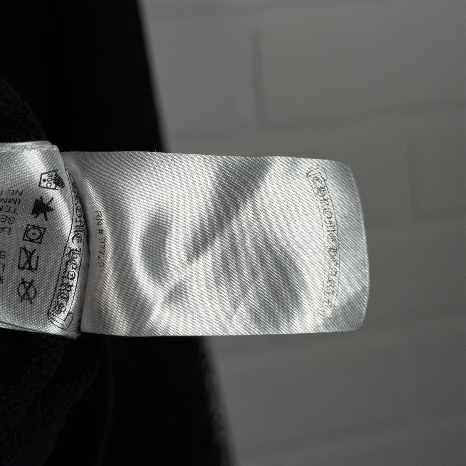 Chrome Hearts Floral Horseshoe Zip Up Hoodie