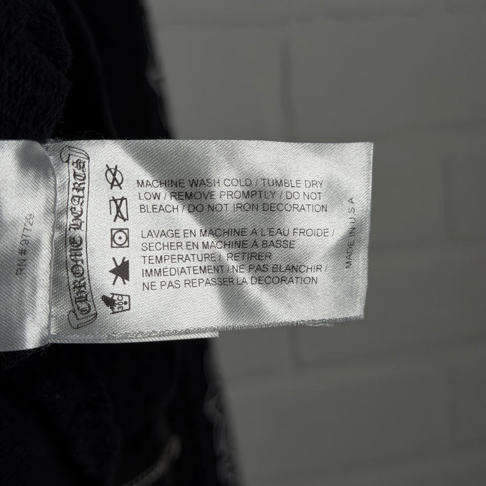 Chrome Hearts Floral Horseshoe Zip Up Hoodie