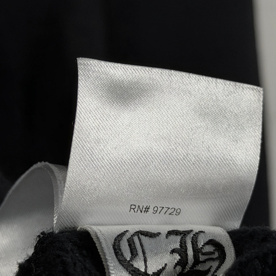Chrome Hearts Floral Horseshoe Zip Up Hoodie