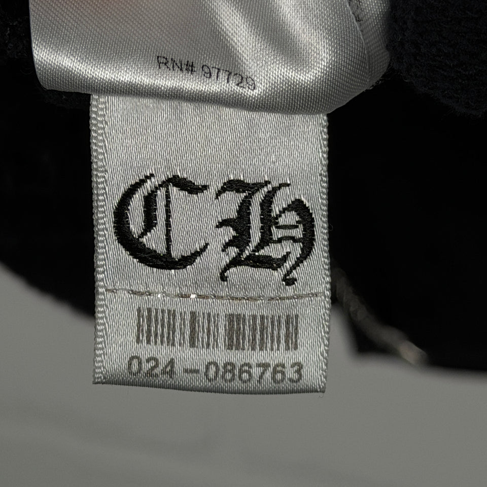 Chrome Hearts Floral Horseshoe Zip Up Hoodie