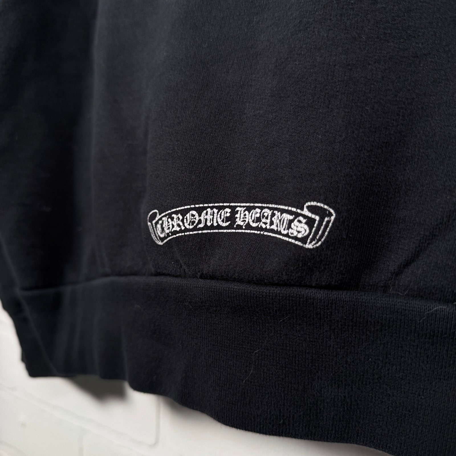 Chrome Hearts Floral Horseshoe Zip Up Hoodie