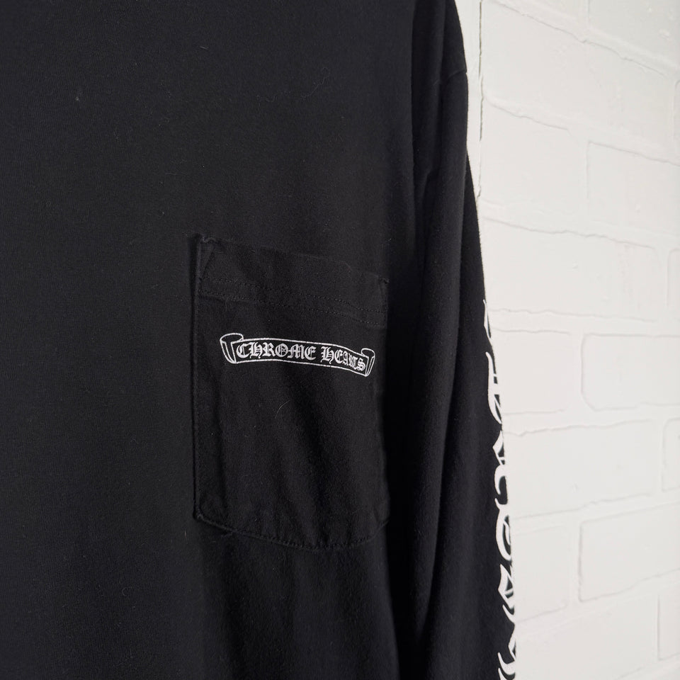 Chrome Hearts Scroll Logo Long Sleeve