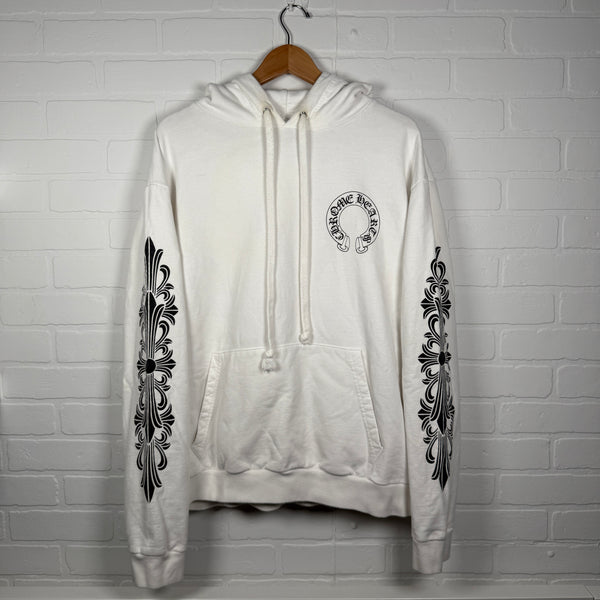 Chrome Hearts Floral Horseshoe Hoodie