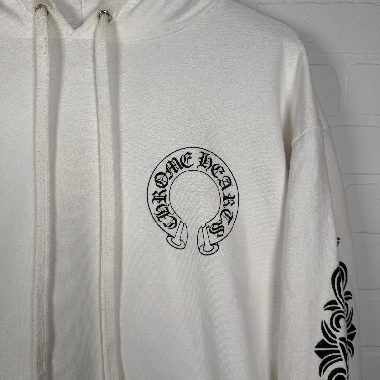 Chrome Hearts Floral Horseshoe Hoodie