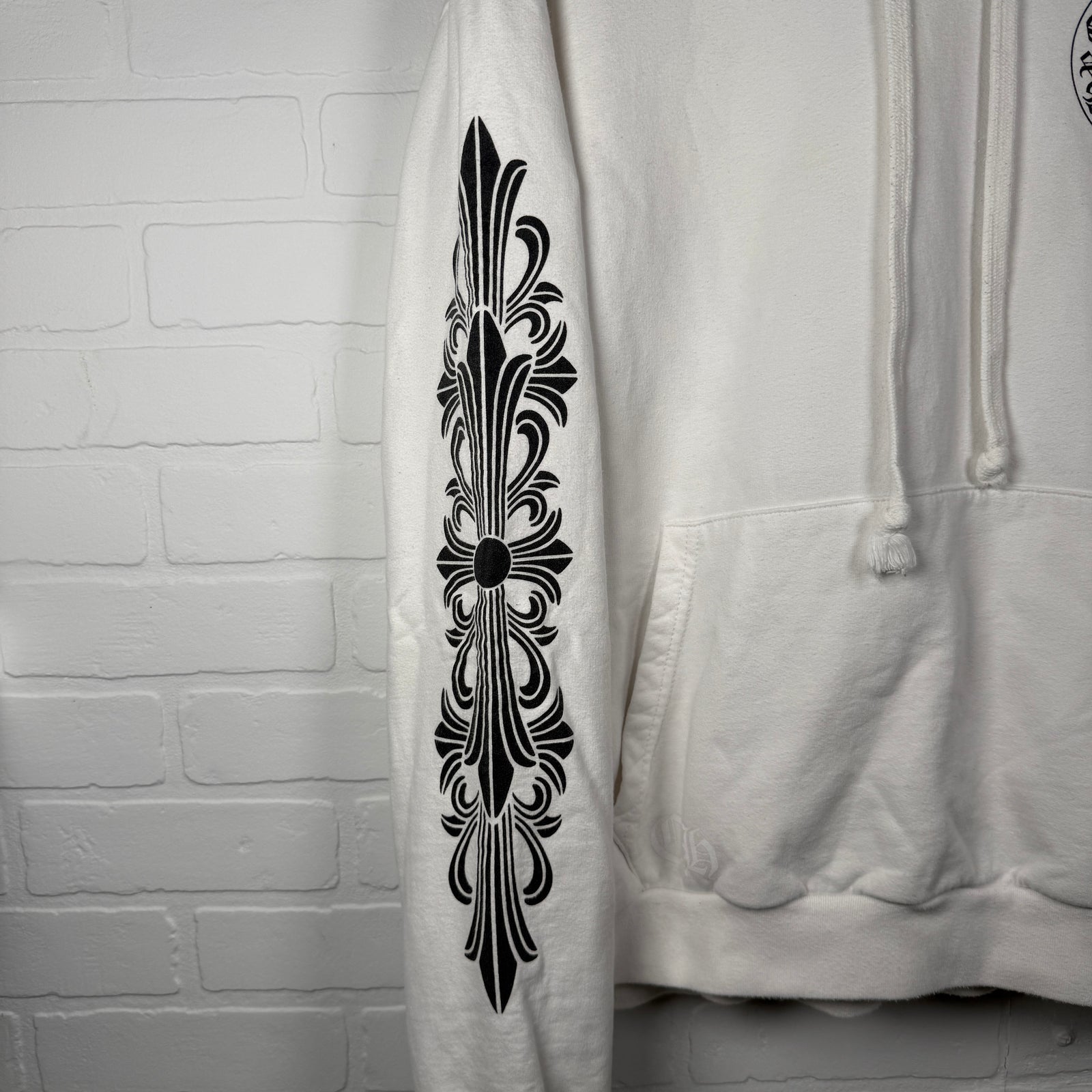 Chrome Hearts Floral Horseshoe Hoodie