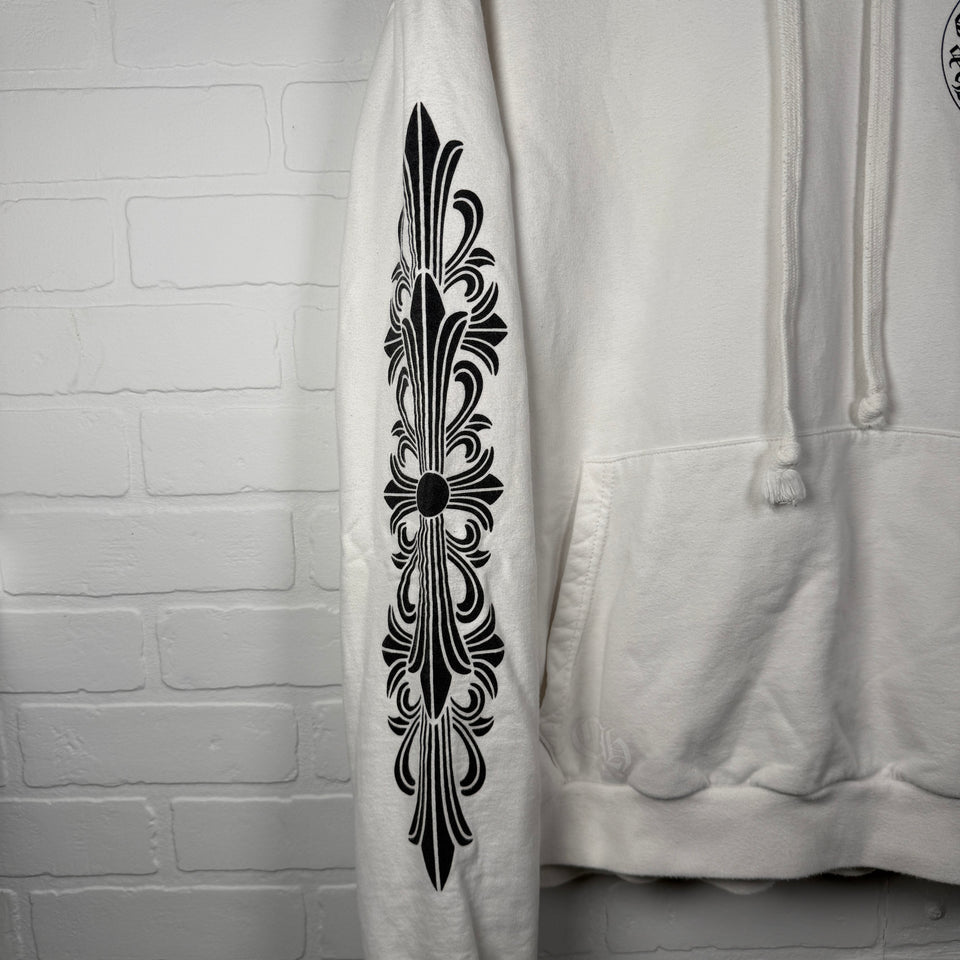Chrome Hearts Floral Horseshoe Hoodie