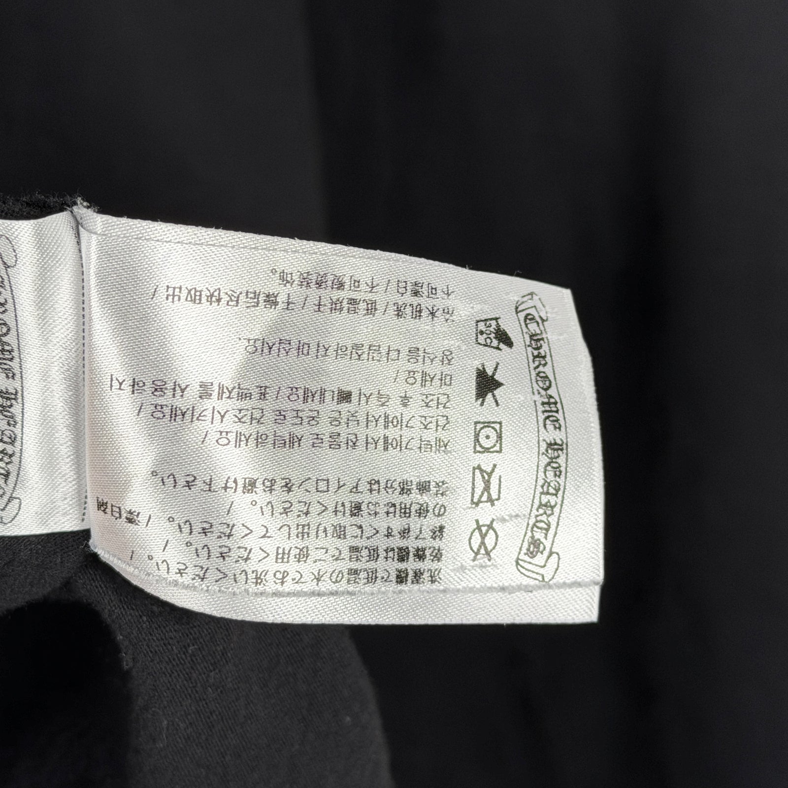 Chrome Hearts Scroll Logo Long Sleeve