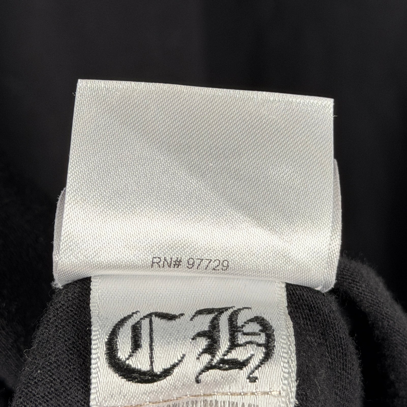 Chrome Hearts Scroll Logo Long Sleeve