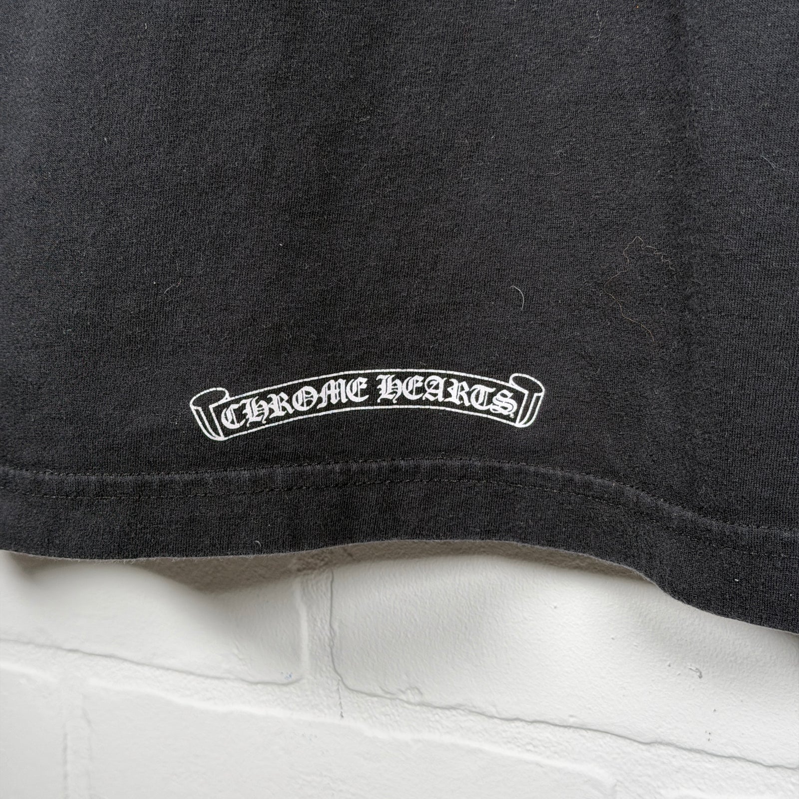 Chrome Hearts Scroll Logo Long Sleeve