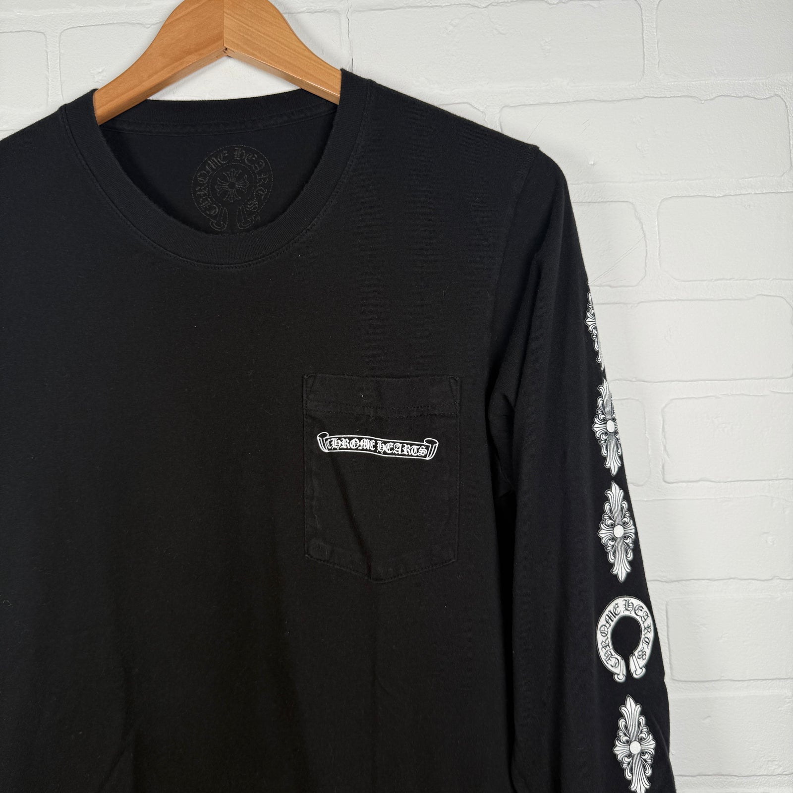 Chrome Hearts Floral Cross Long Sleeve