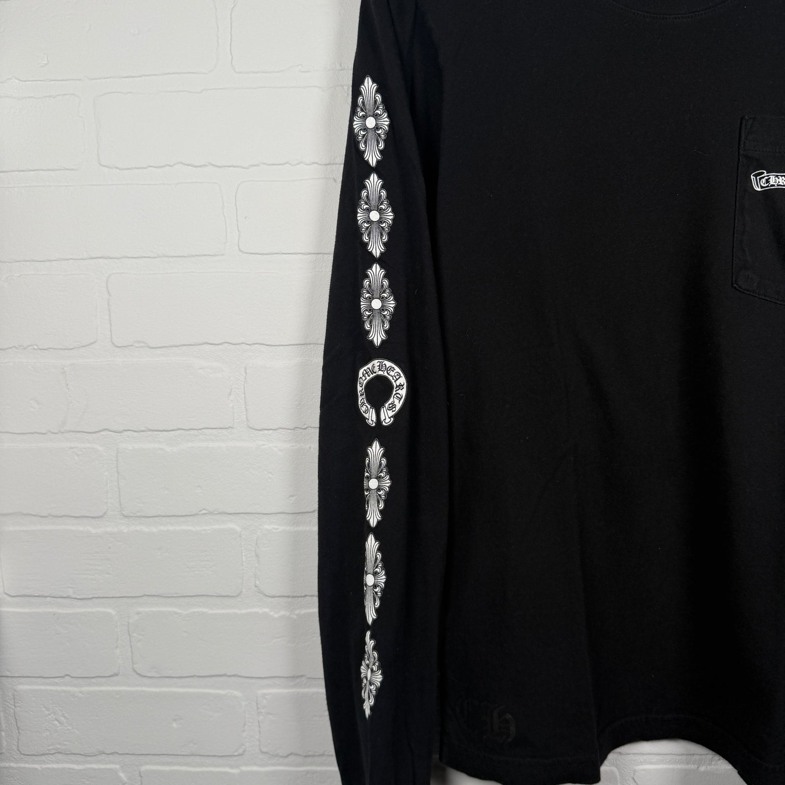Chrome Hearts Floral Cross Long Sleeve