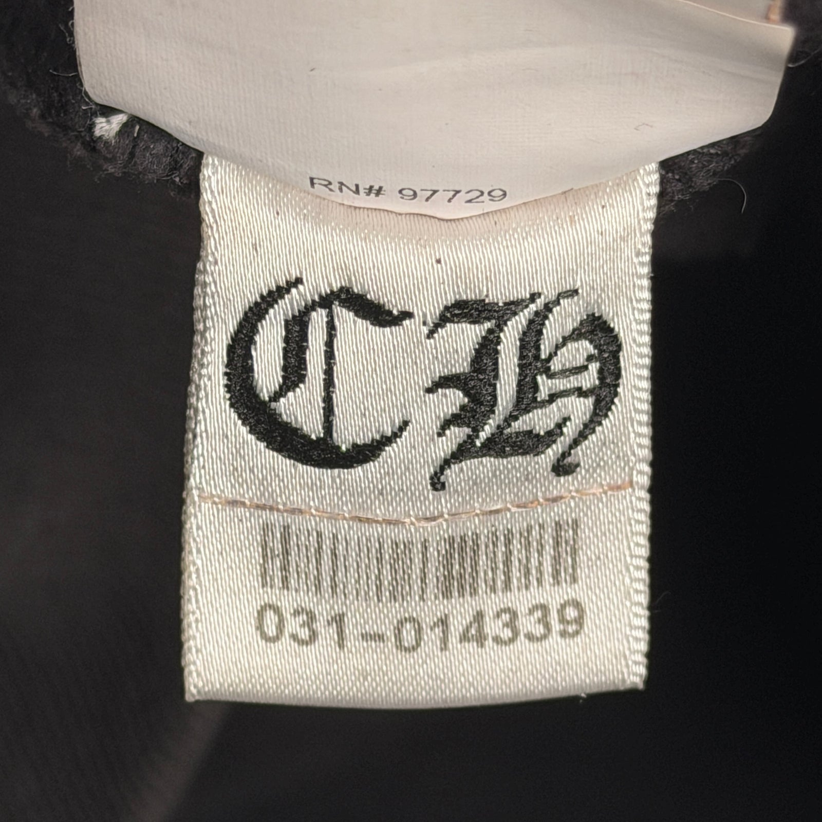 Chrome Hearts Black Triple Cross Patch Paper Jam Hoodie