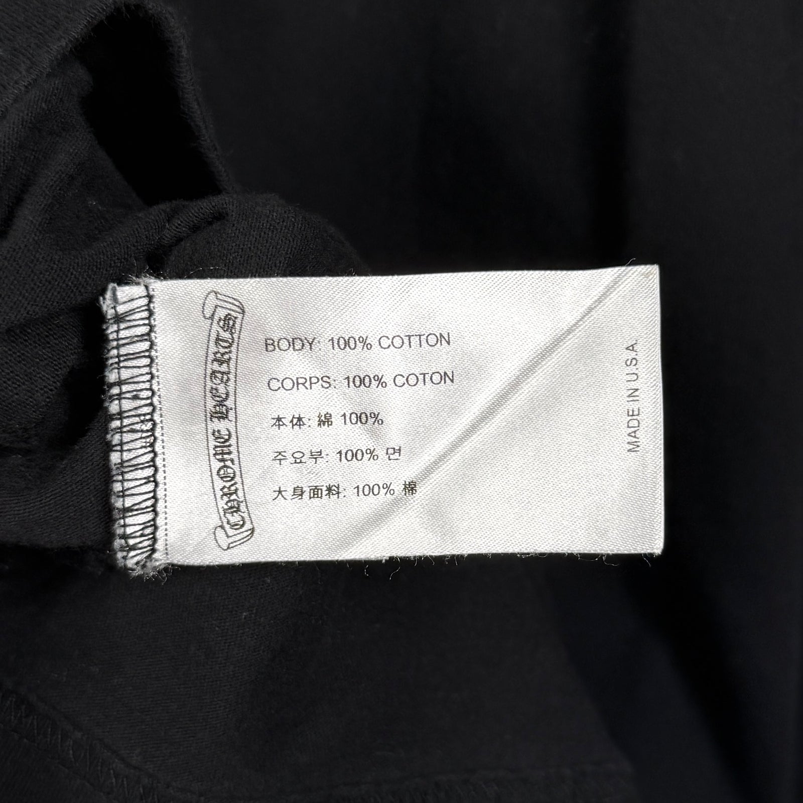 Chrome Hearts Floral Cross Long Sleeve