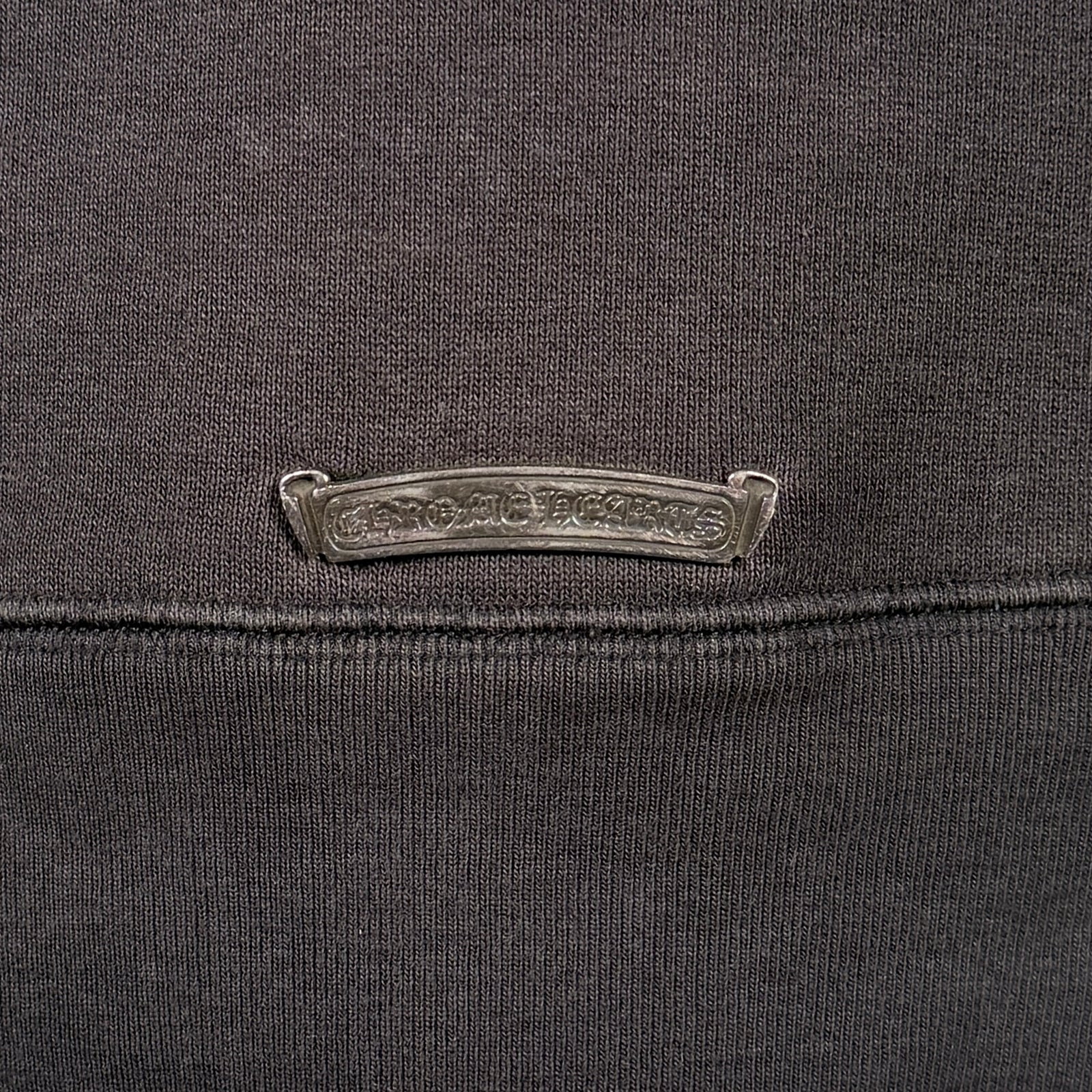 Chrome Hearts Black Triple Cross Patch Paper Jam Hoodie