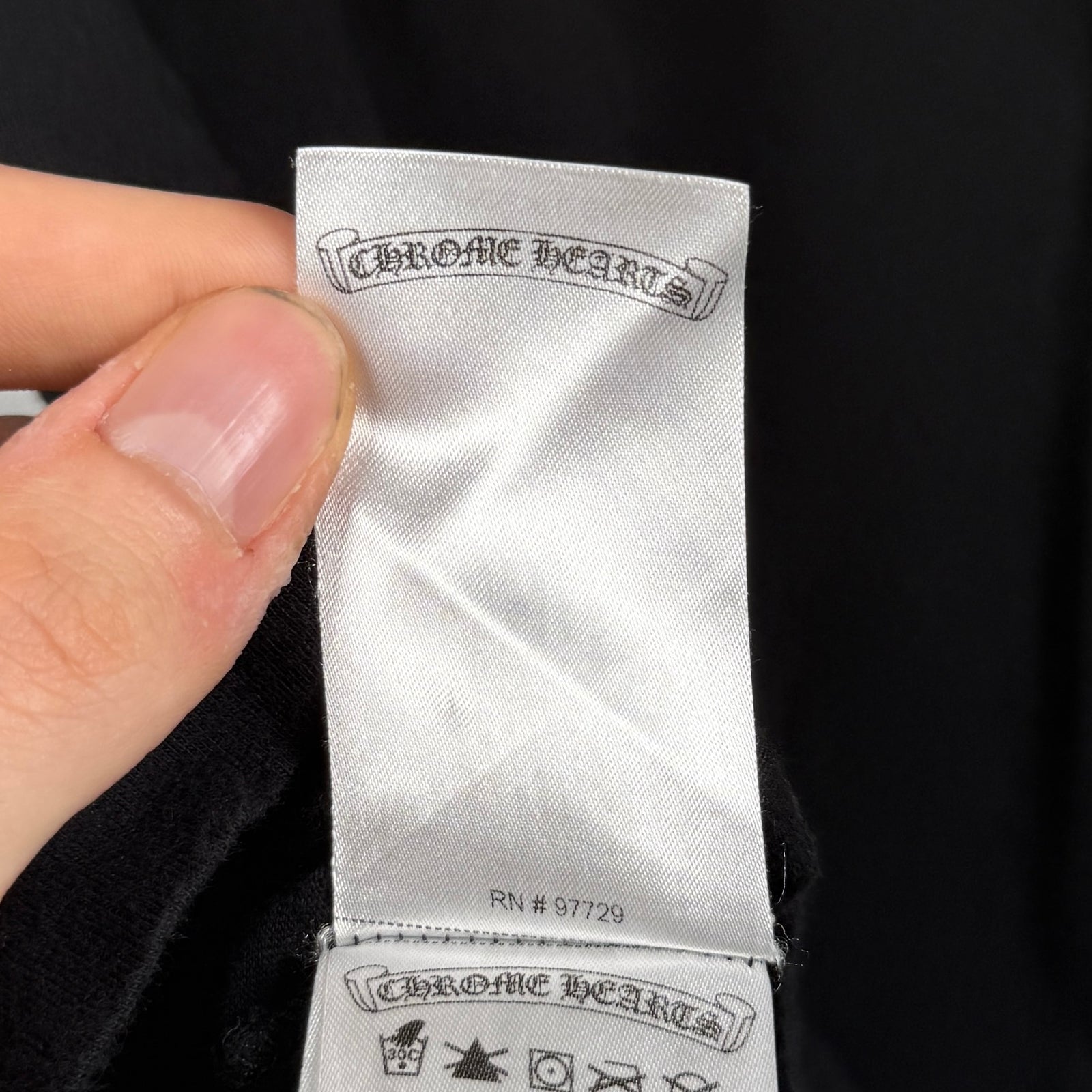 Chrome Hearts Floral Cross Long Sleeve