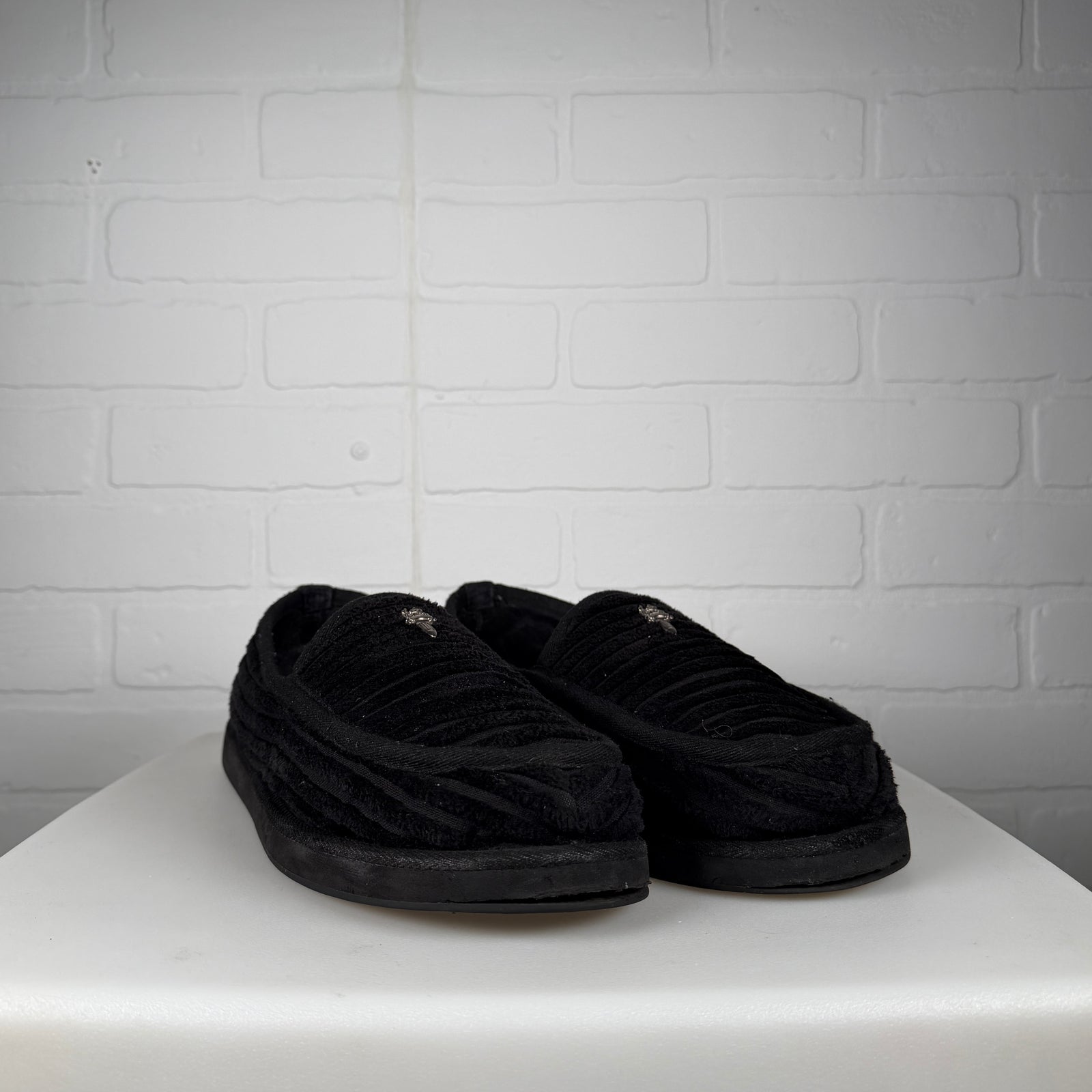 Chrome Hearts Corduroy Dagger Slippers