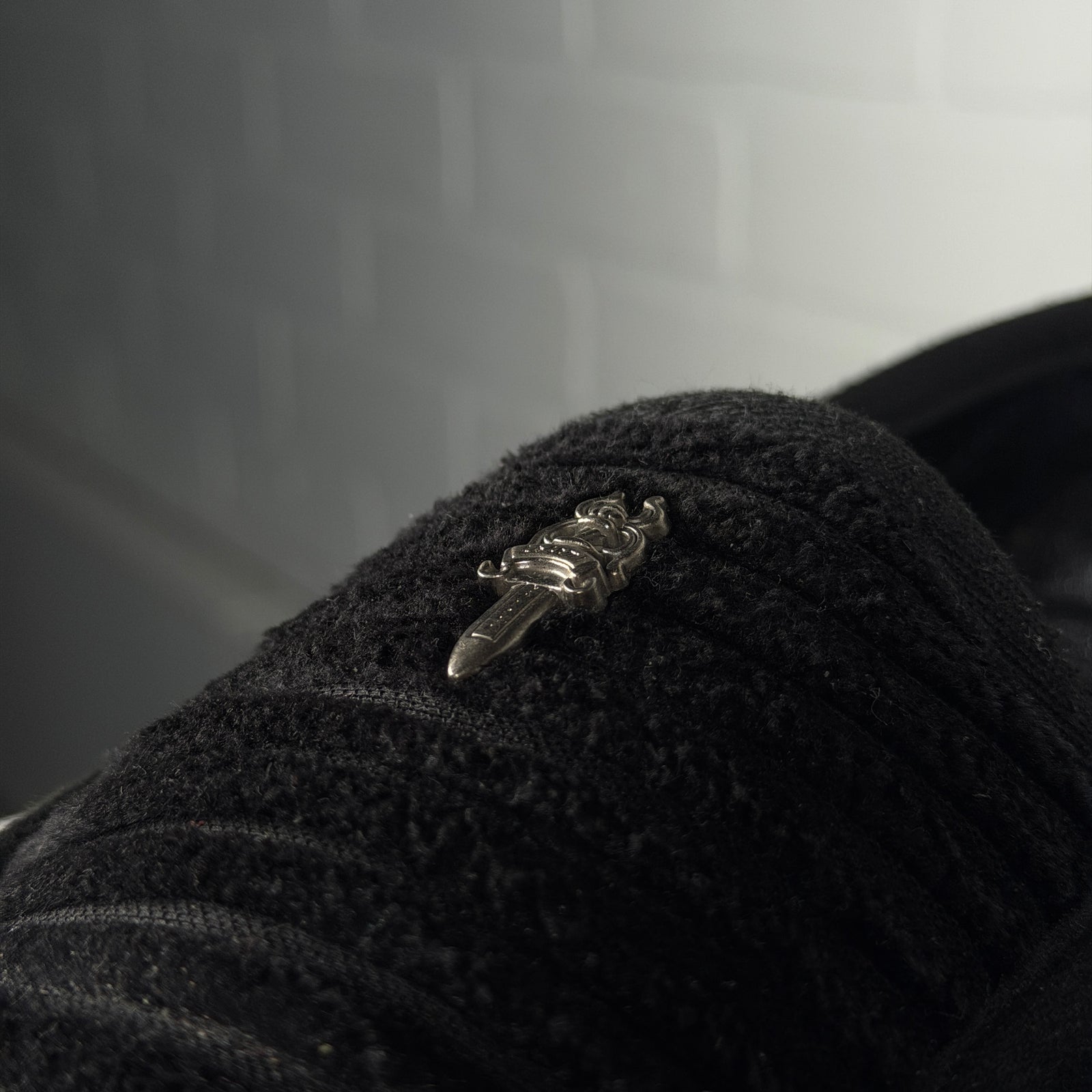 Chrome Hearts Corduroy Dagger Slippers