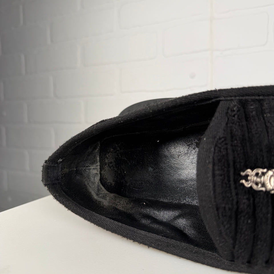Chrome Hearts Corduroy Dagger Slippers