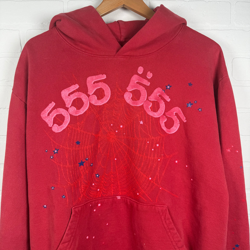 SP5DER “NUMBER 555” HOODIE