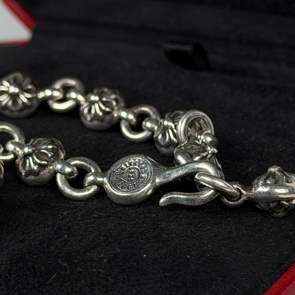Chrome Hearts Cross Ball Bracelet