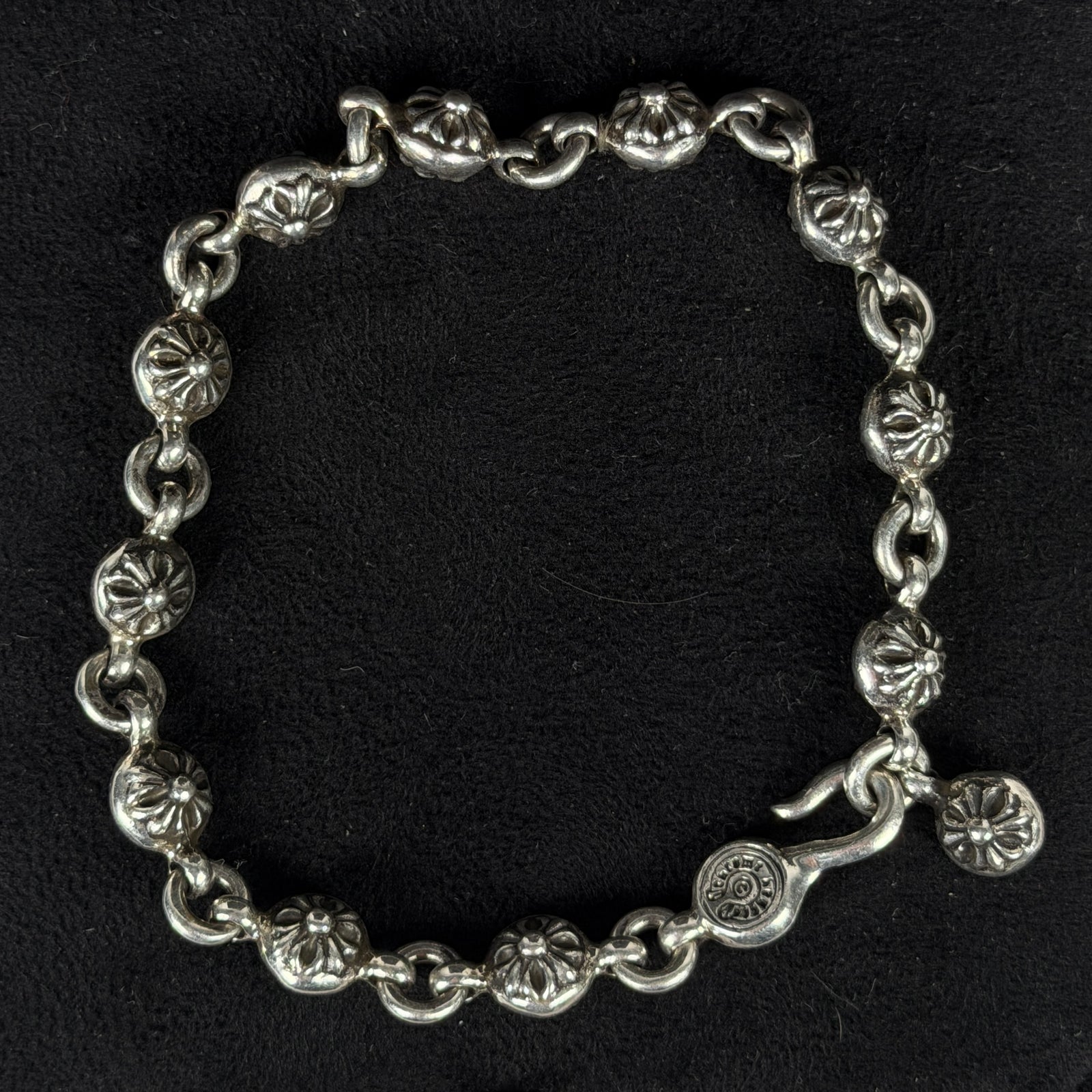 Chrome Hearts Cross Ball Bracelet