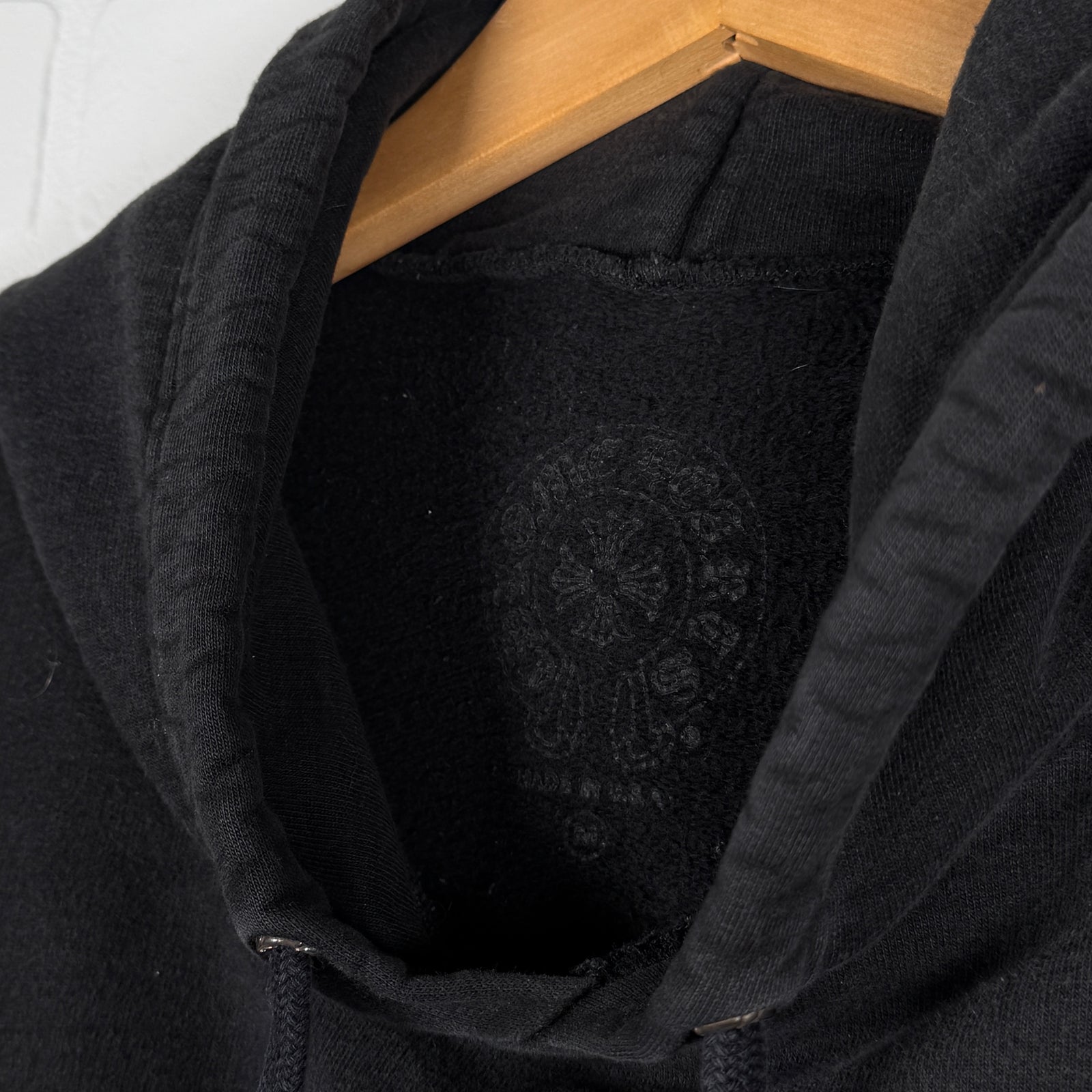 Chrome Hearts Online Exclusive Red Horseshoe Hoodie