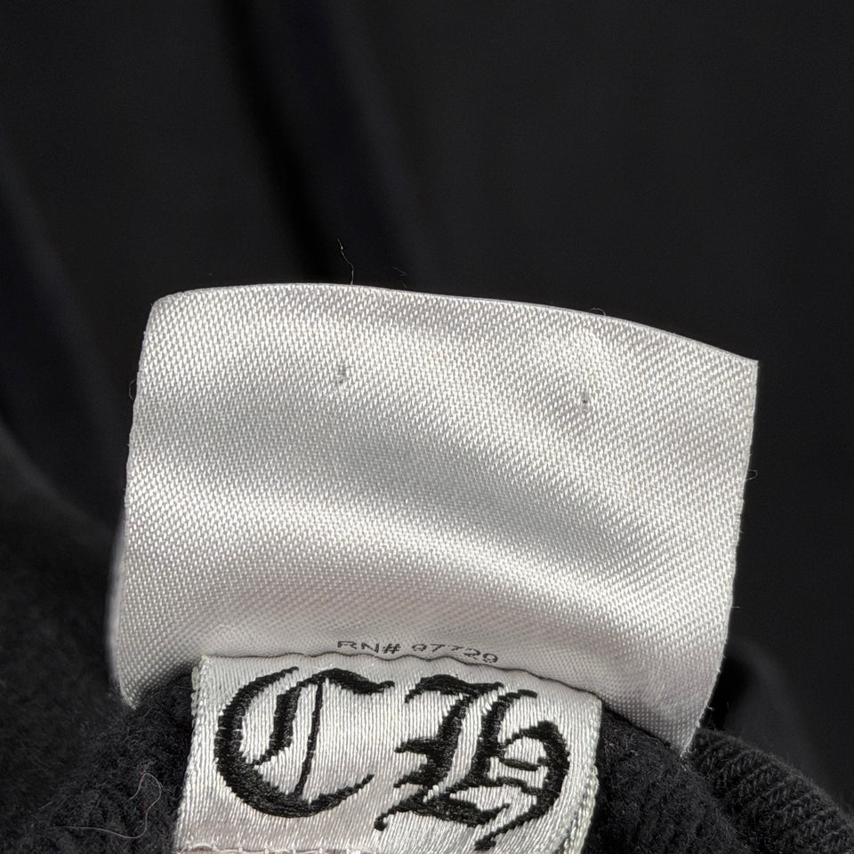 Chrome Hearts Online Exclusive Red Horseshoe Hoodie
