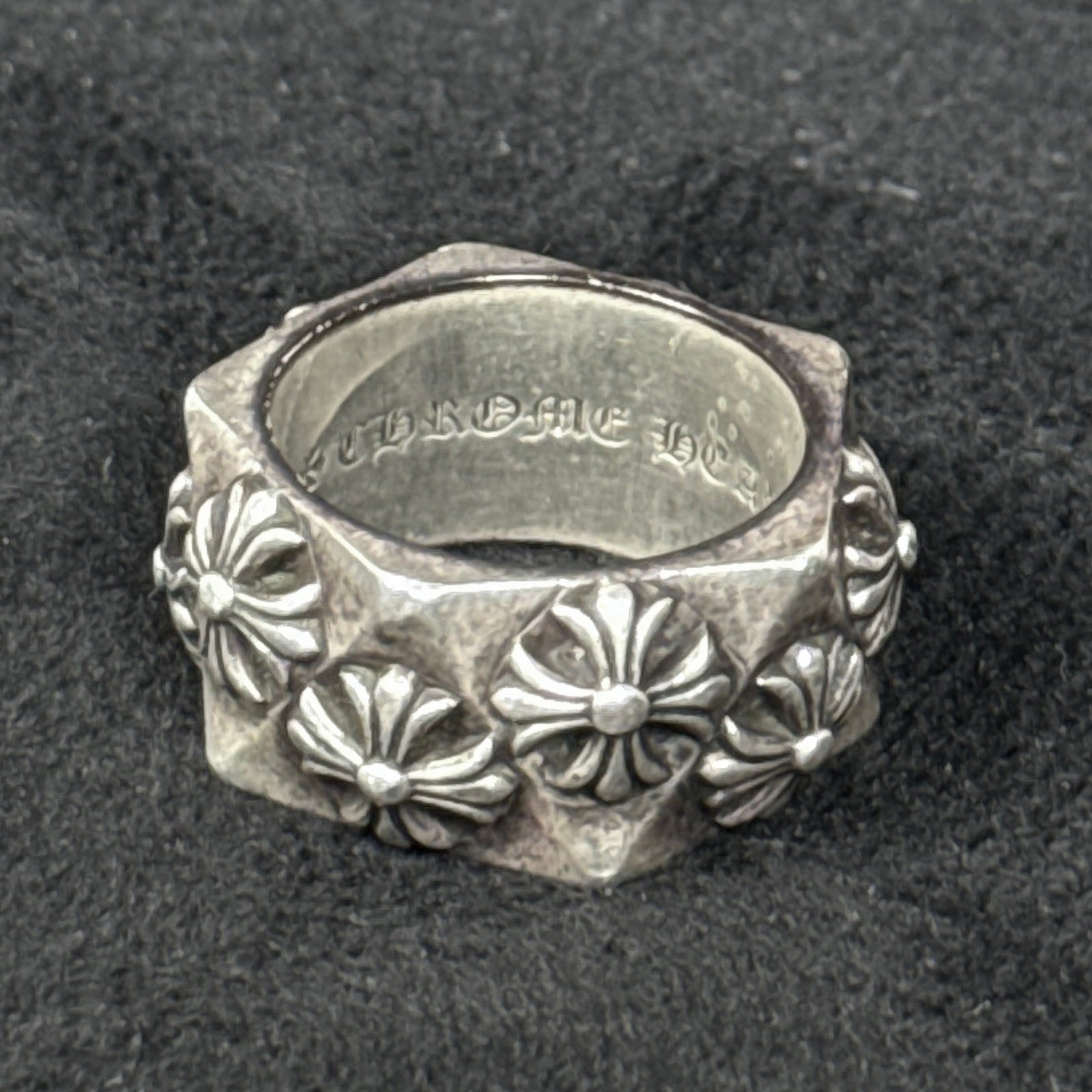 Chrome Hearts Pentagon Plus Ring