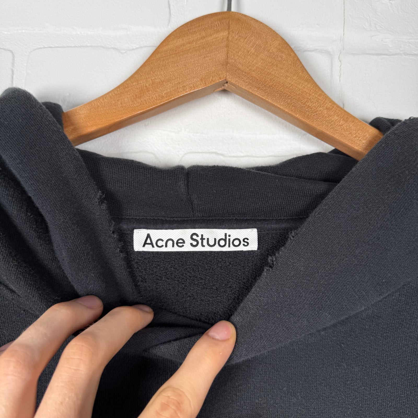 Acne Studios Logo Hoodie