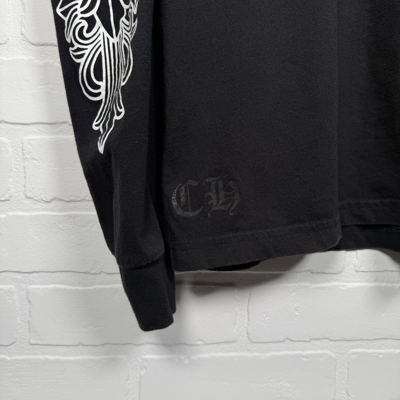 Chrome Hearts Miami Exclusive Floral Horseshoe Long Sleeve