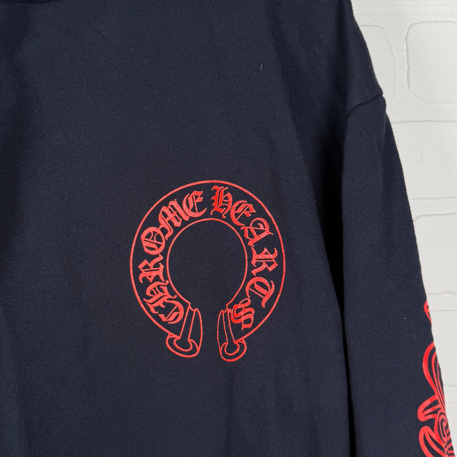 Chrome Hearts Floral Horseshoe Hoodie