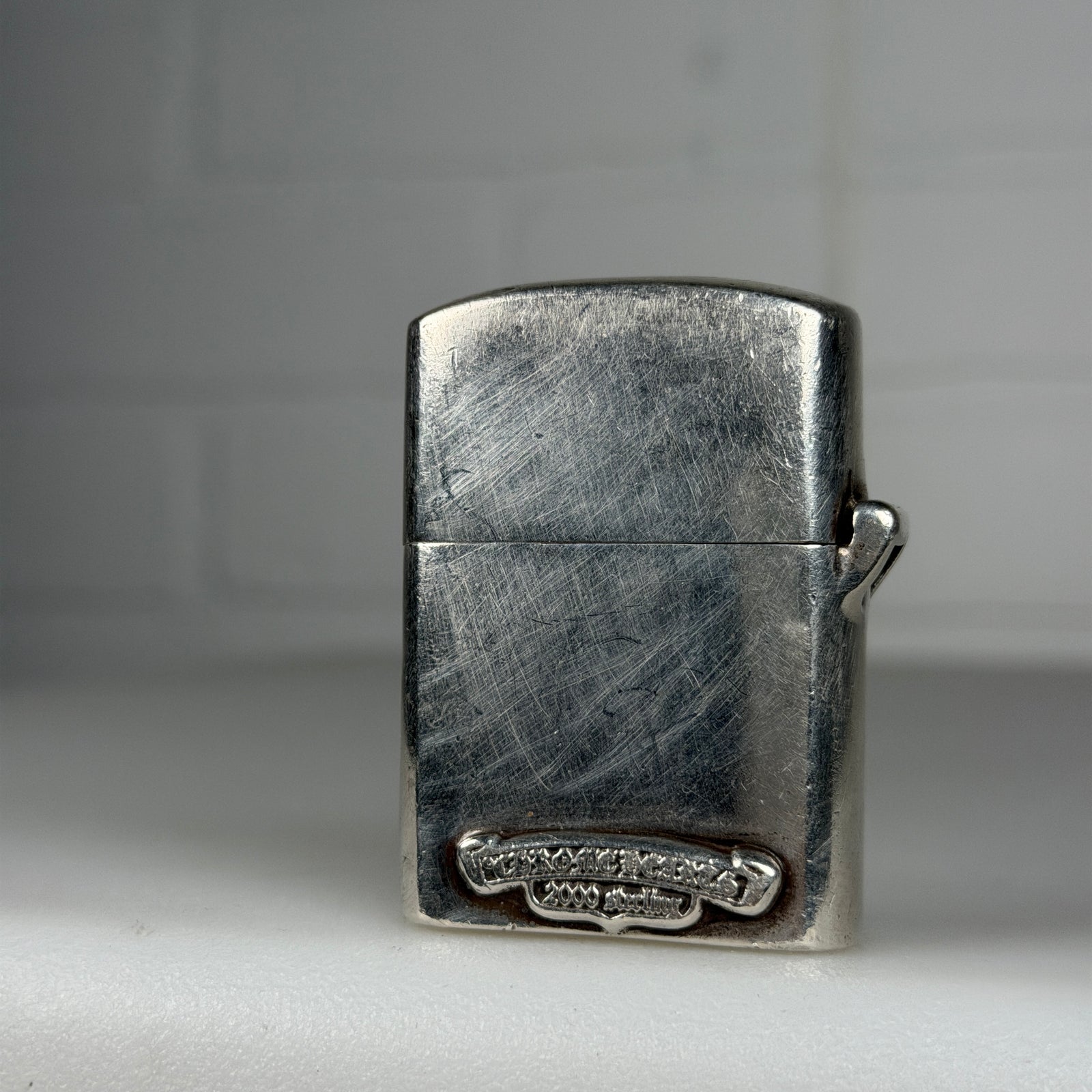 Chrome Hearts Filigree Cross Zippo Lighter