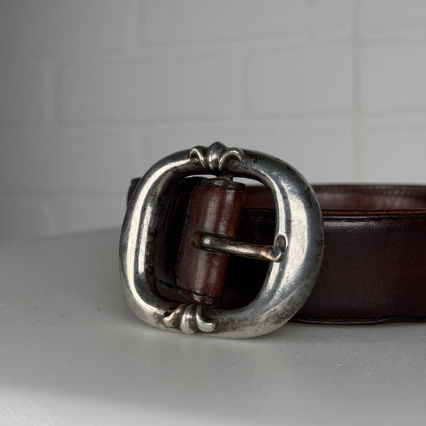 Chrome Hearts Brown Strap Gunslinger Belt