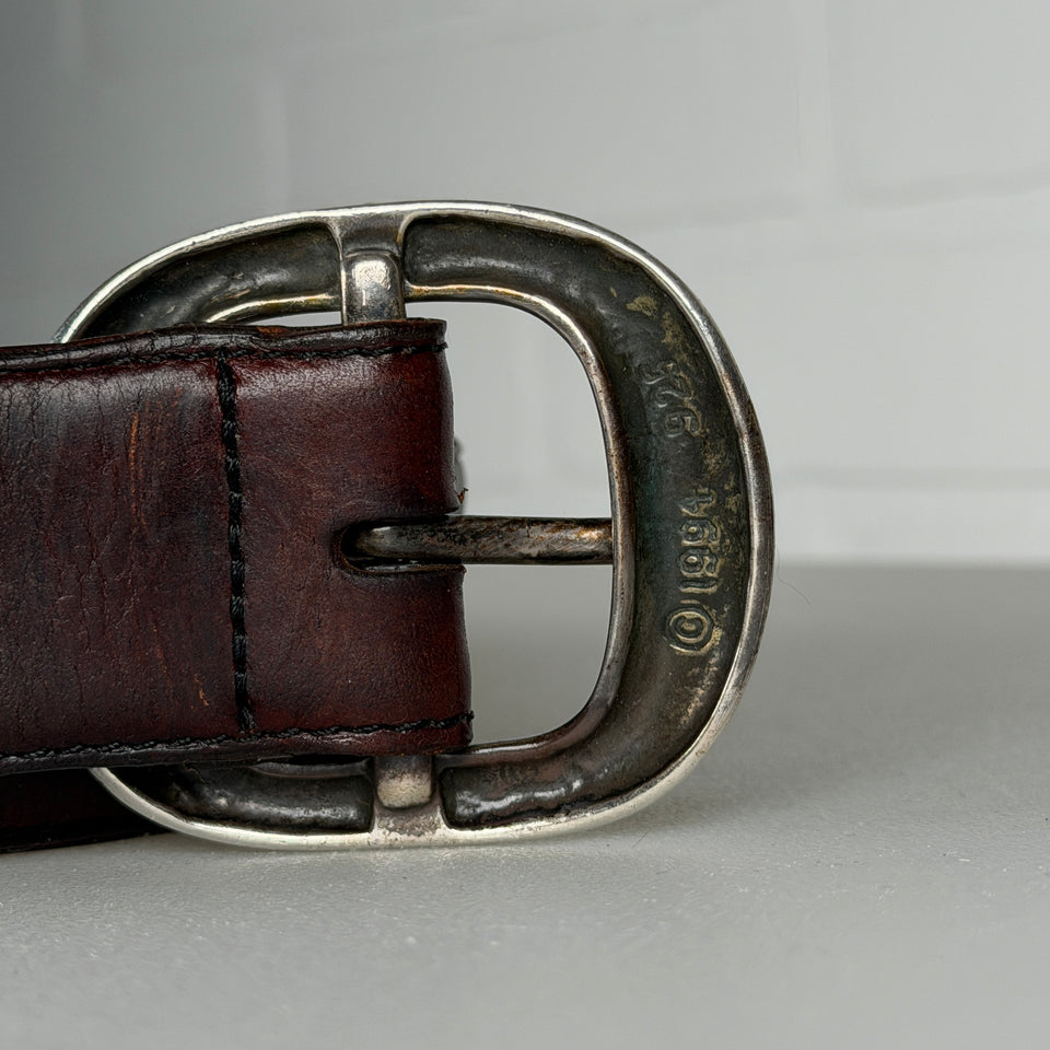 Chrome Hearts Brown Strap Gunslinger Belt