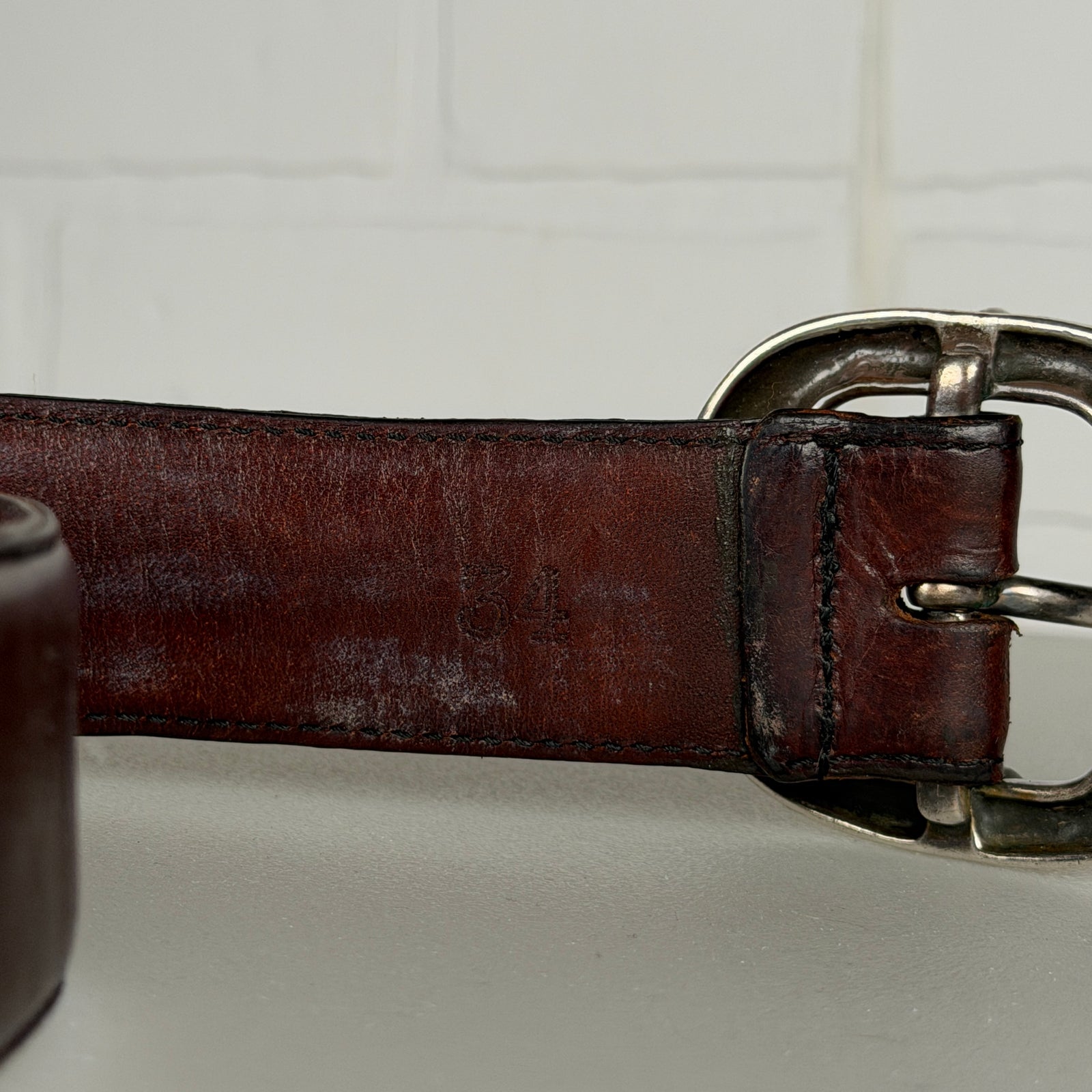Chrome Hearts Brown Strap Gunslinger Belt