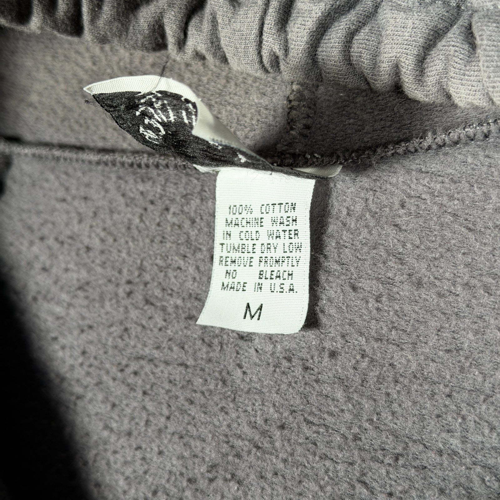 Chrome Hearts Vintage Floral Scroll Logo Zip Up Hoodie