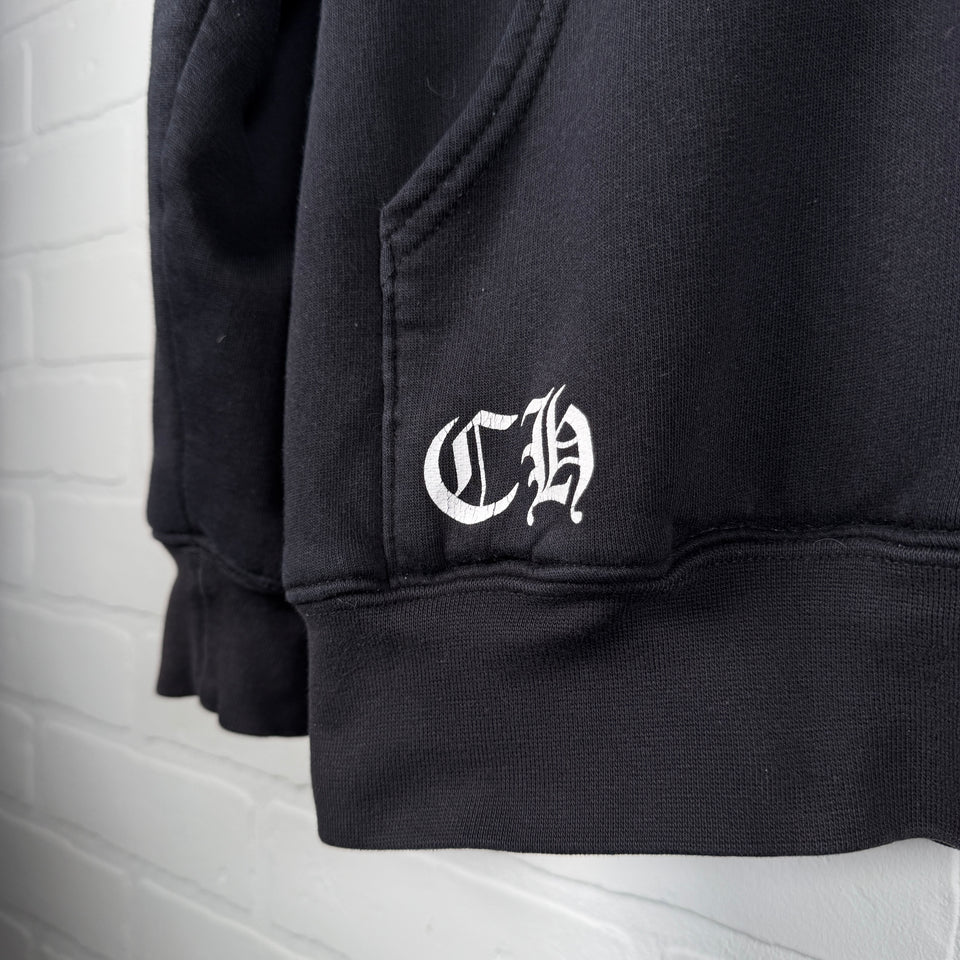 Chrome Hearts Vintage Thermal Horseshoe Plus Zip Up Hoodie