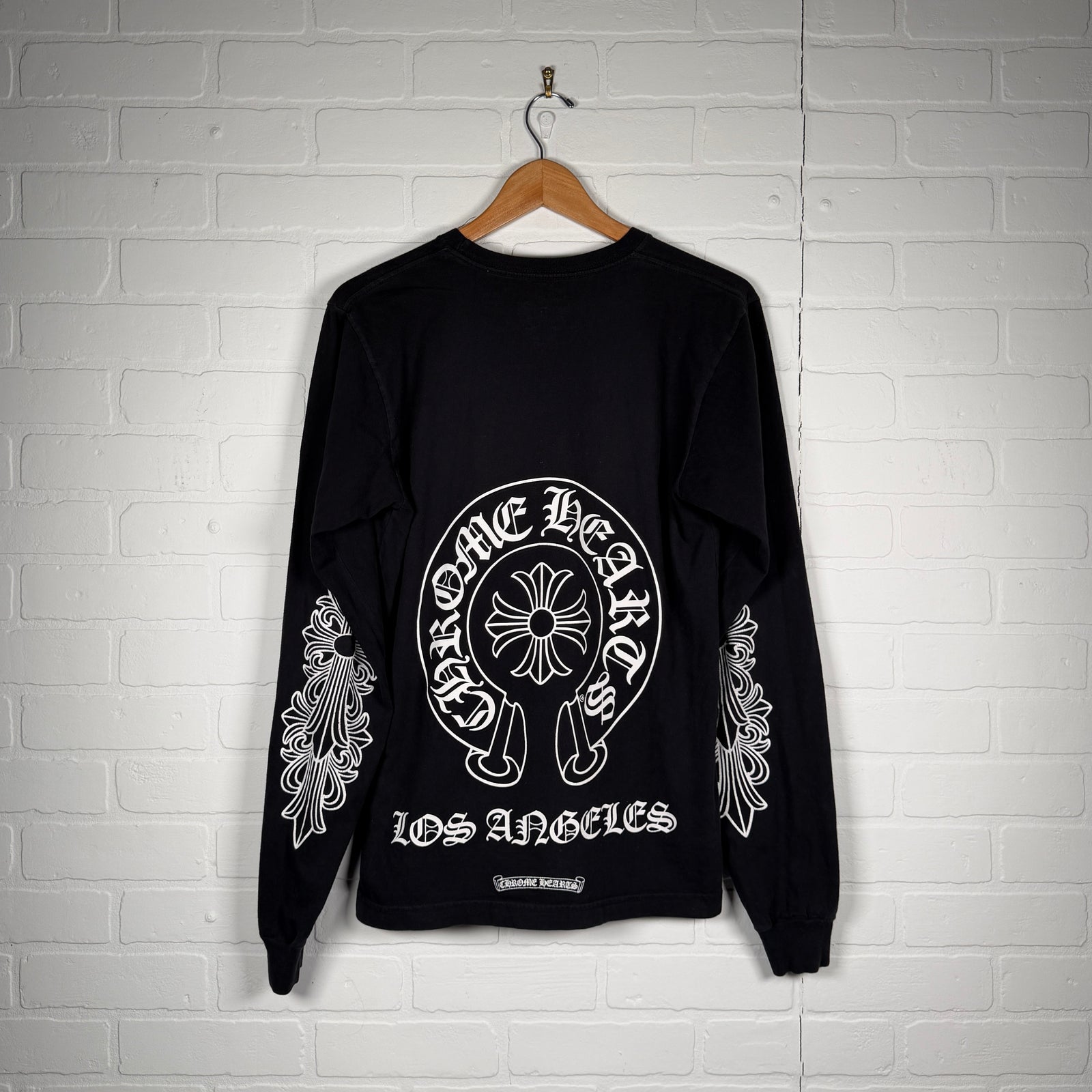 Chrome Hearts Los Angeles Exclusive Floral Horseshoe Long Sleeve