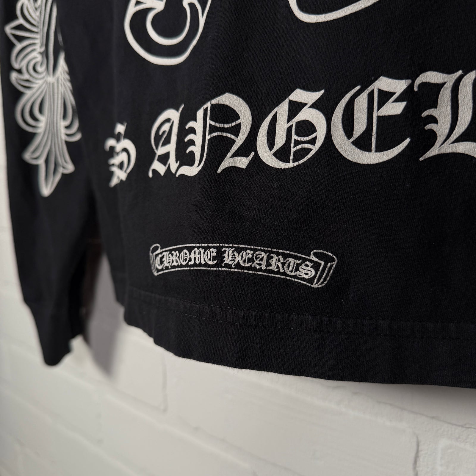 Chrome Hearts Los Angeles Exclusive Floral Horseshoe Long Sleeve